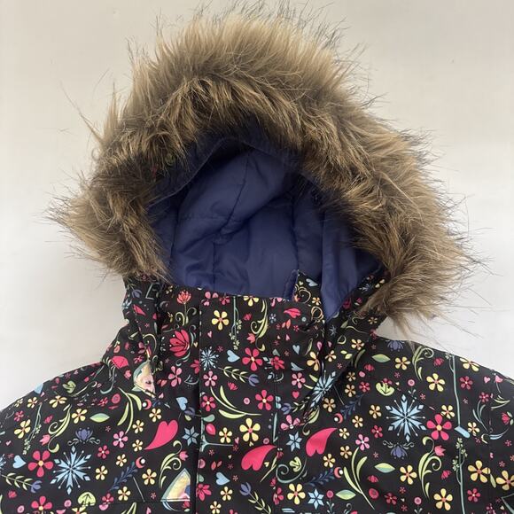 Disney Frozen Burton Winter Coat Snowboard Jacket DryRide Kid Girls Large 14/16 - Picture 3 of 10